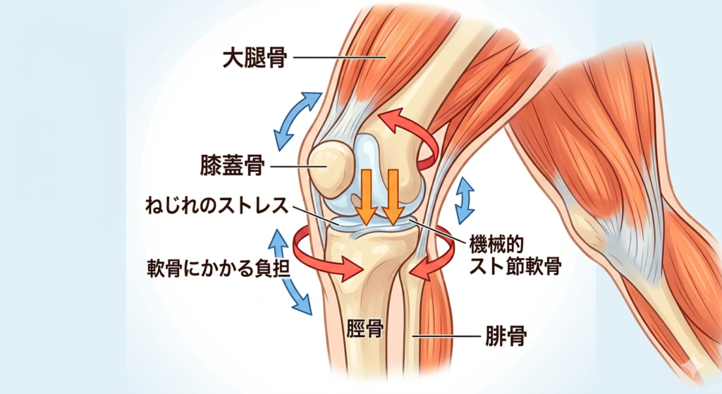 階段が辛い…その膝の痛み、実は「股関節」が原因かも?〜太宰府市、50代、女性、●さん